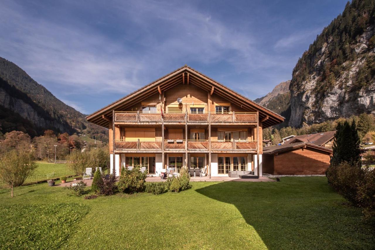 Apartment Staubbach, Best Views, Spacious, Family Friendly Lauterbrunnen Eksteriør bilde