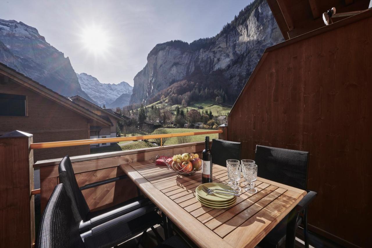 Apartment Staubbach, Best Views, Spacious, Family Friendly Lauterbrunnen Eksteriør bilde