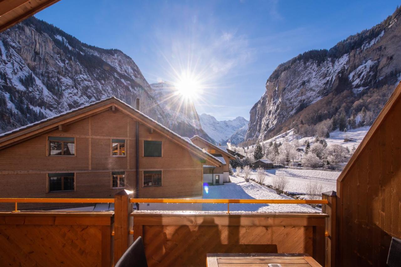 Apartment Staubbach, Best Views, Spacious, Family Friendly Lauterbrunnen Eksteriør bilde
